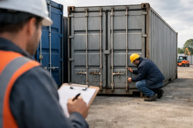 How to Buy a Used Storage Container Safely