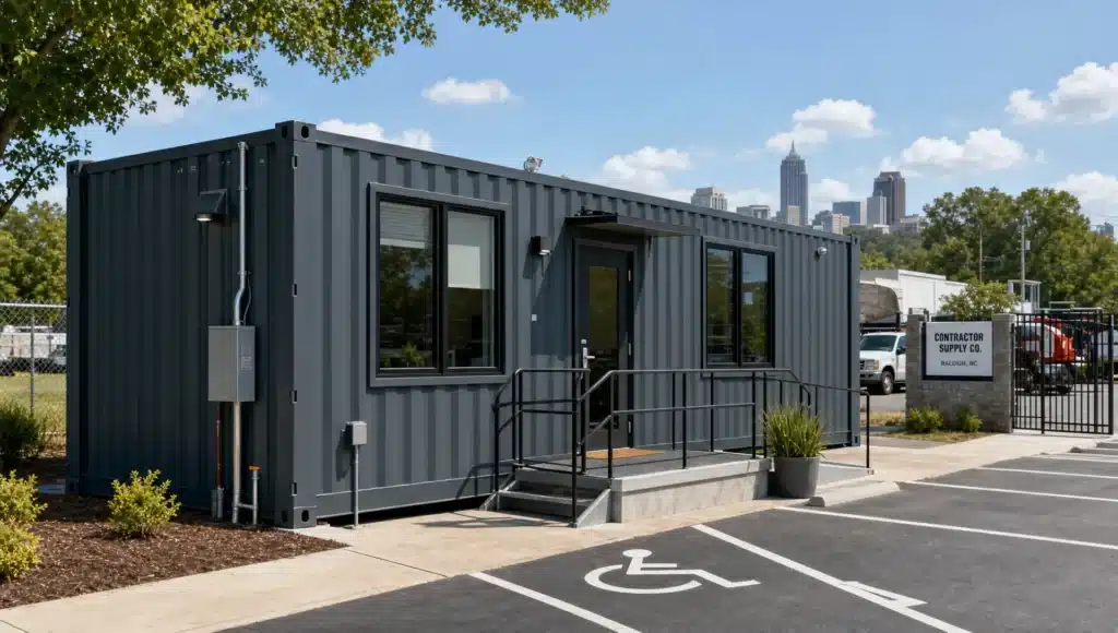 How to Plan a Custom Shipping Container Office