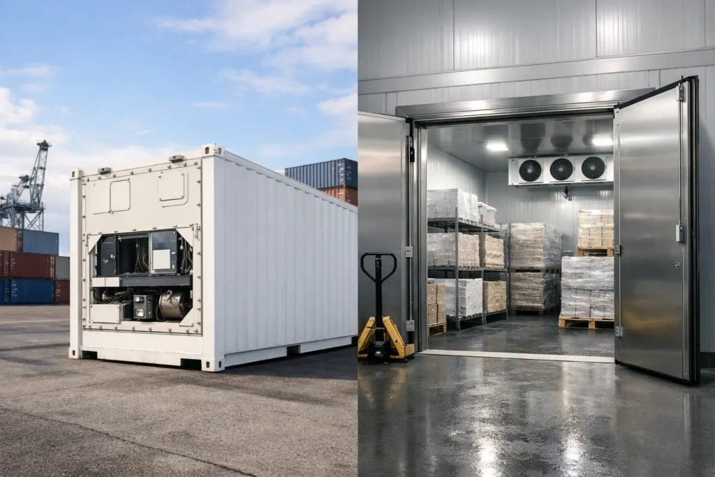 Reefer Container vs Cold Room Compared